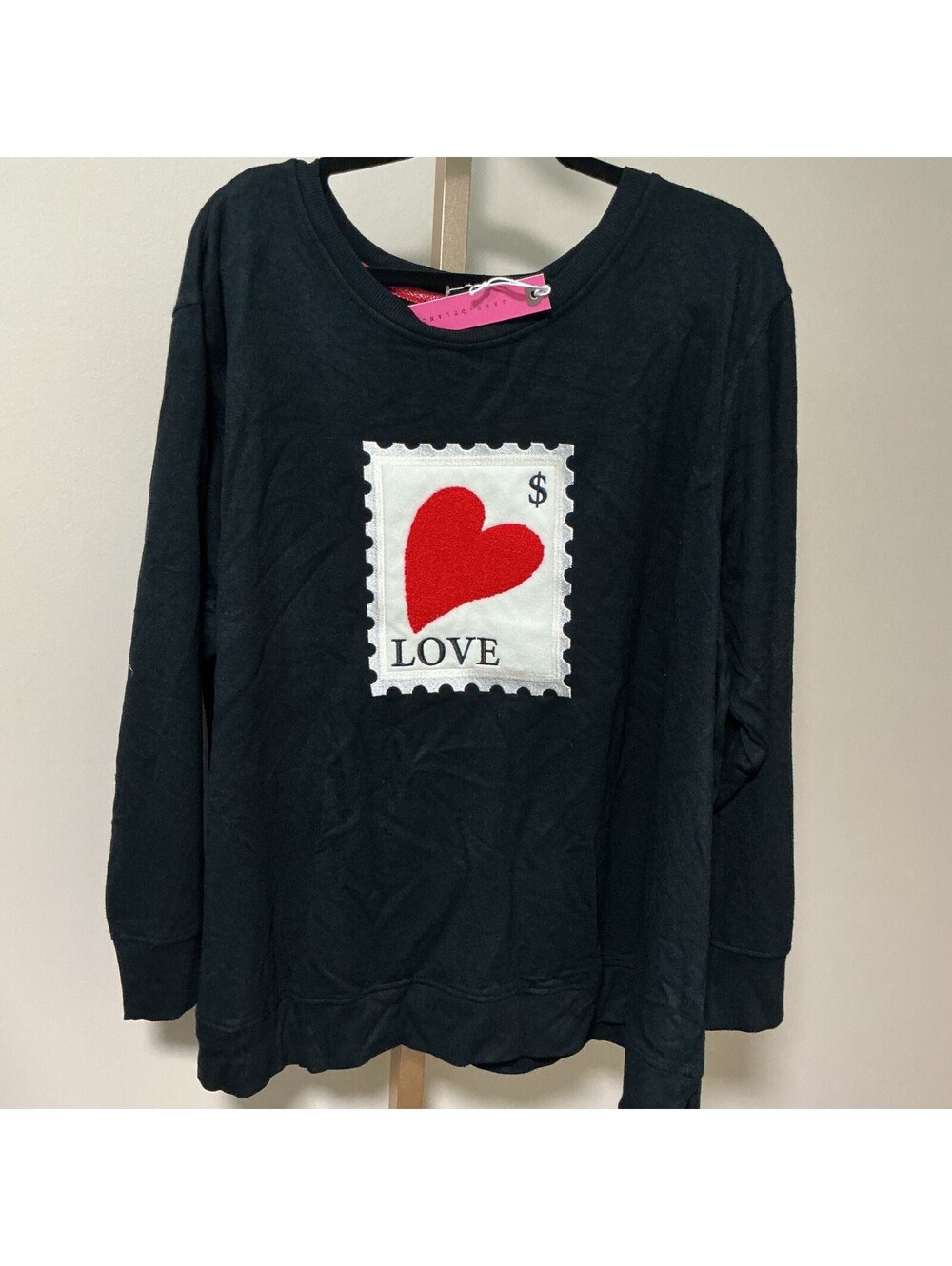 Jane & Delancey Size 2XL Womans Oversized Embroidered Sweater # 456